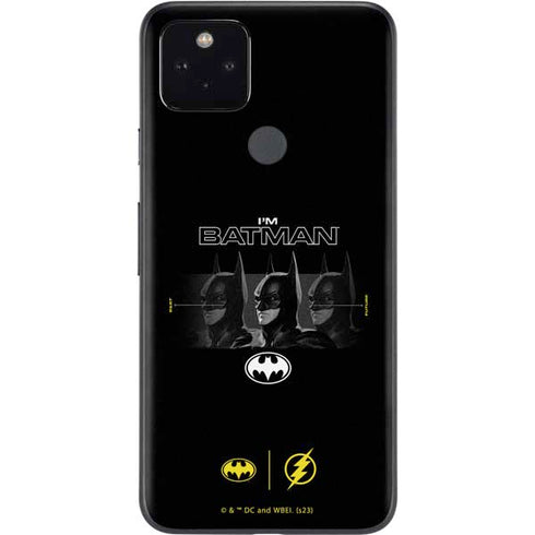 DC Comics The Flash Movie: I am Batman Past to Future Google Pixel 4a 5G Skin